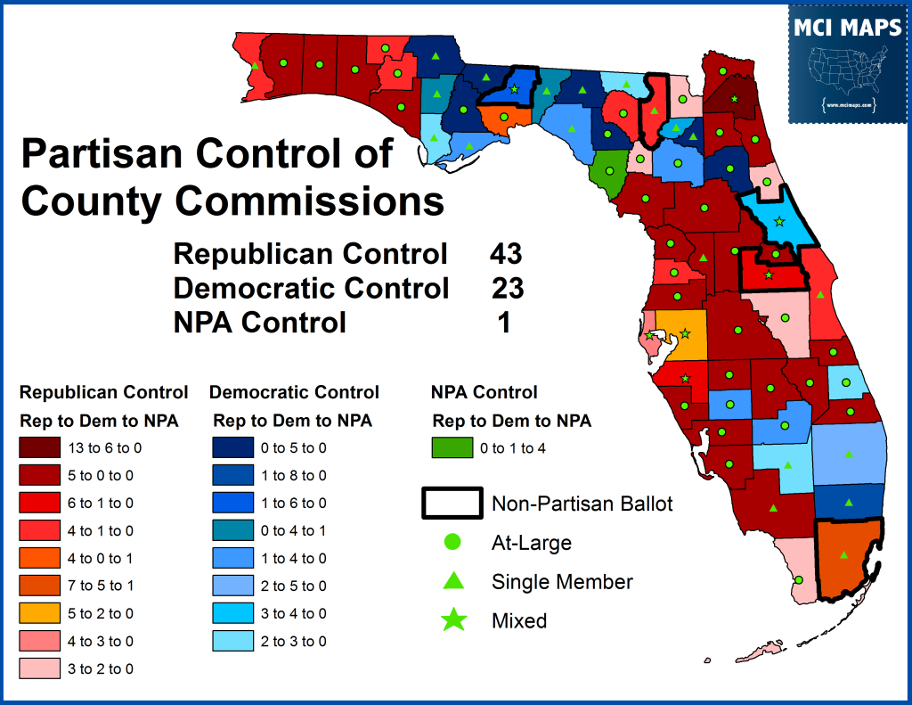 2013 County Commission Control