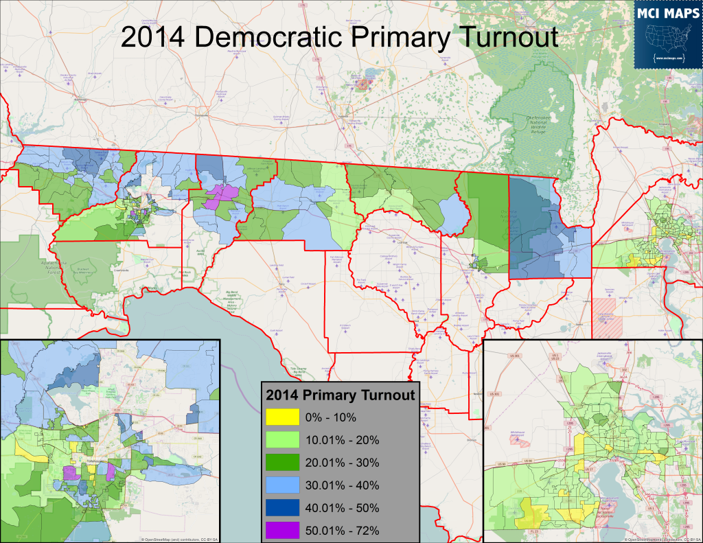 2014 Precinct Primary Turnout