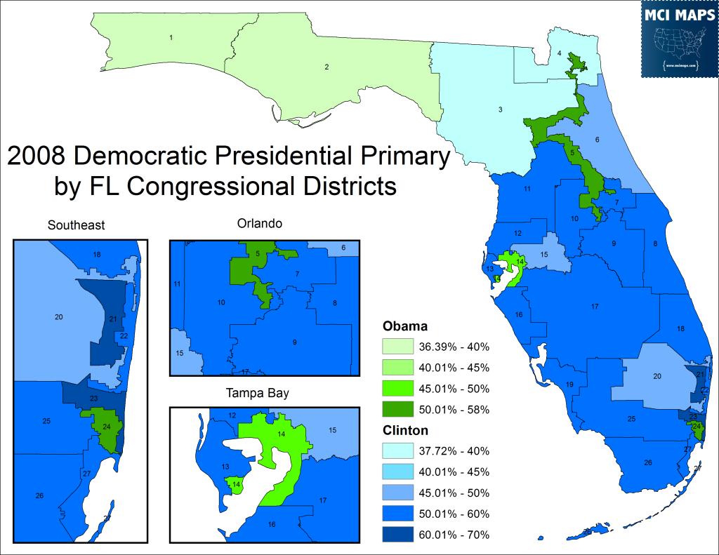 Congressional 2008 PPP Map