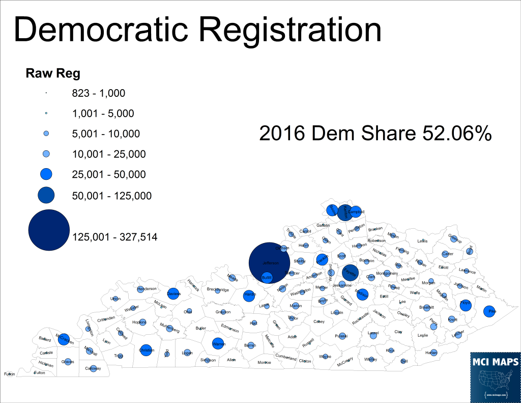 2016 Dem Reg Raw