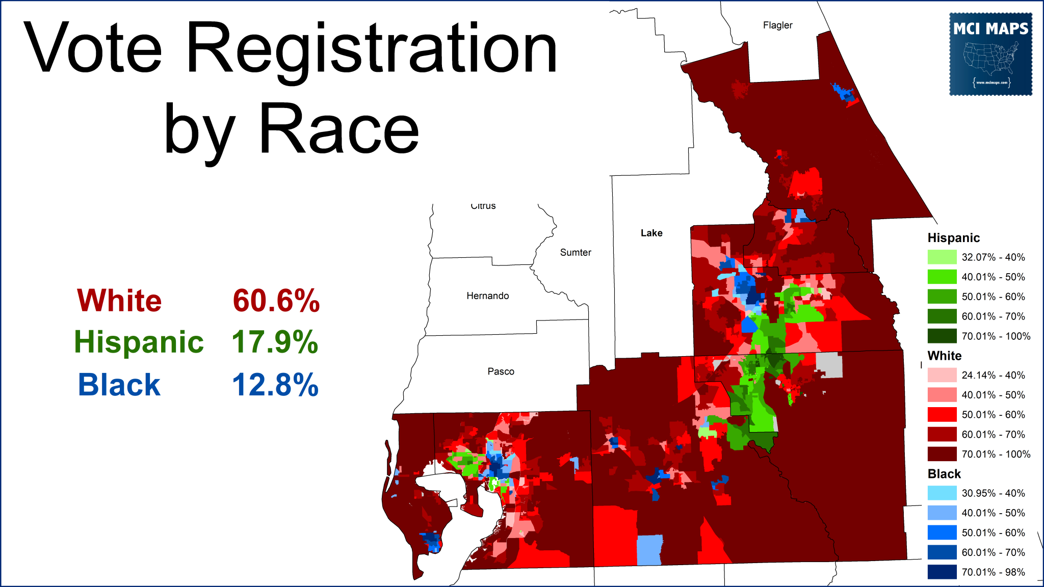 Floridas Infamous I 4 Corridor And Its Politics MCI Maps Election