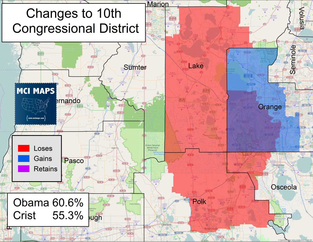 The Complete Breakdown Of Florida’s Proposed Congressional Districts 