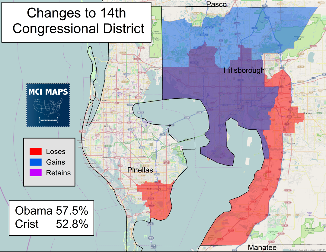 The Complete Breakdown of Florida’s Proposed Congressional Districts ...