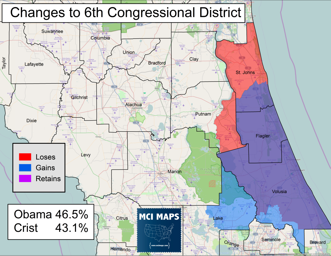 The Complete Breakdown of Florida’s Proposed Congressional Districts