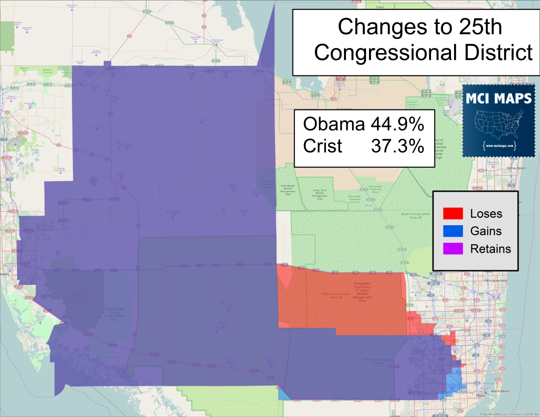 Looking at the Florida redistricting maps offered by the plaintiffs ...