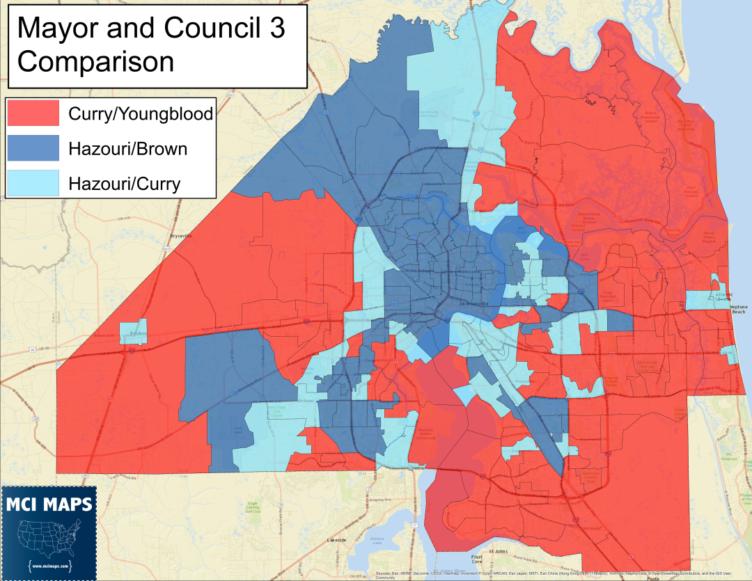 The Facts about the Jacksonville Runoff MCI Maps Election Data