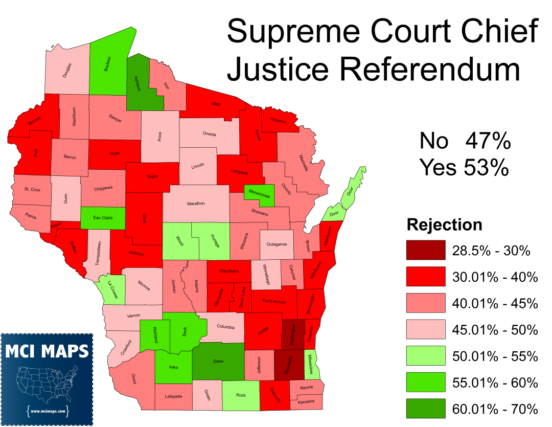 Why the Wisconsin Supreme Court Election/Referendum Gave Conflicting