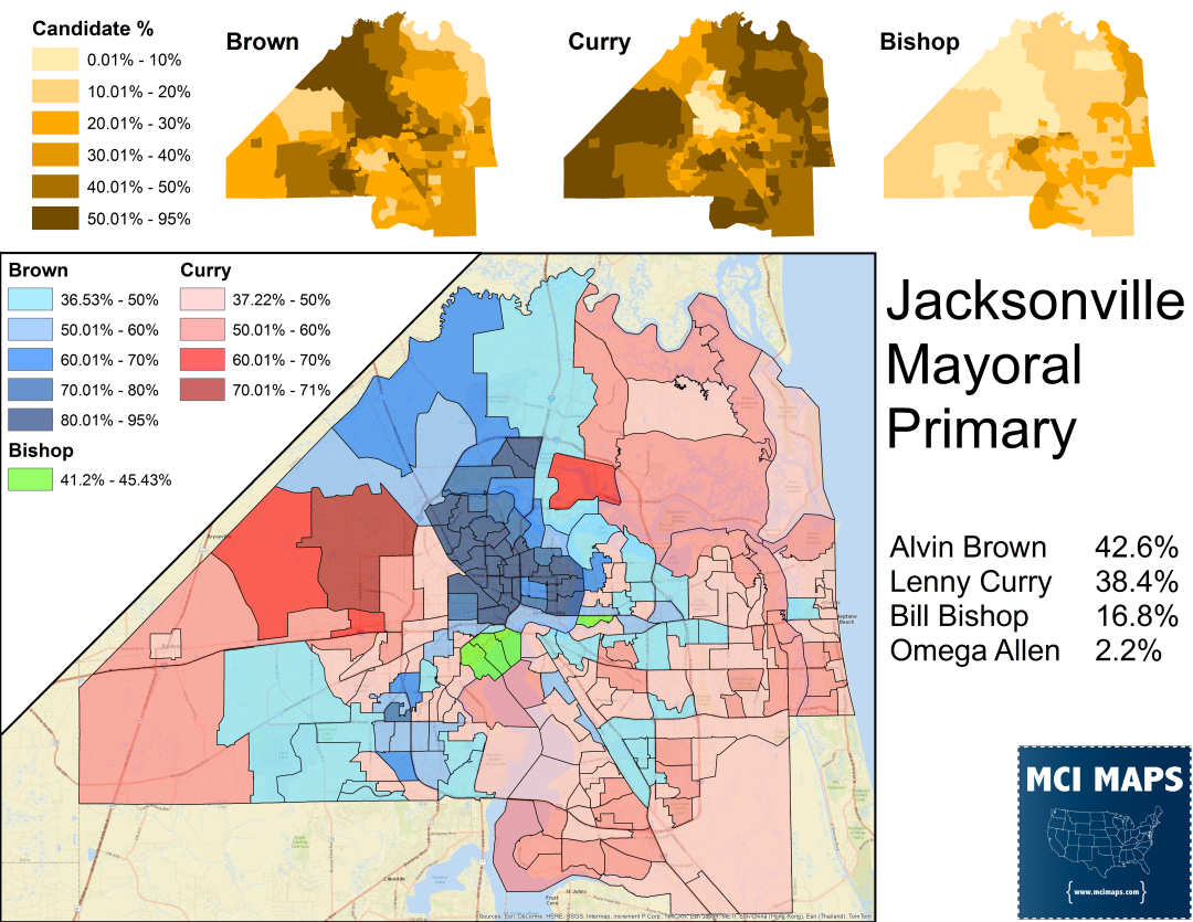 Quick Thoughts on Jacksonville’s Upcoming Runoff - MCI Maps | Election ...