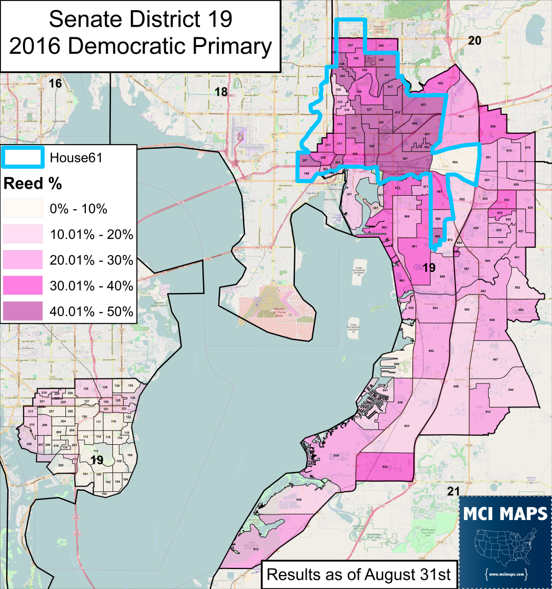 Florida Senate District 19 Primary: Battle of the Bay - MCI Maps ...