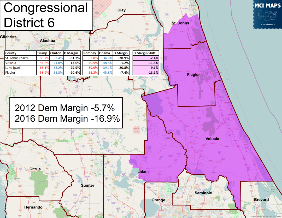 How Floridas Congressional Districts Voted And The Impact Of