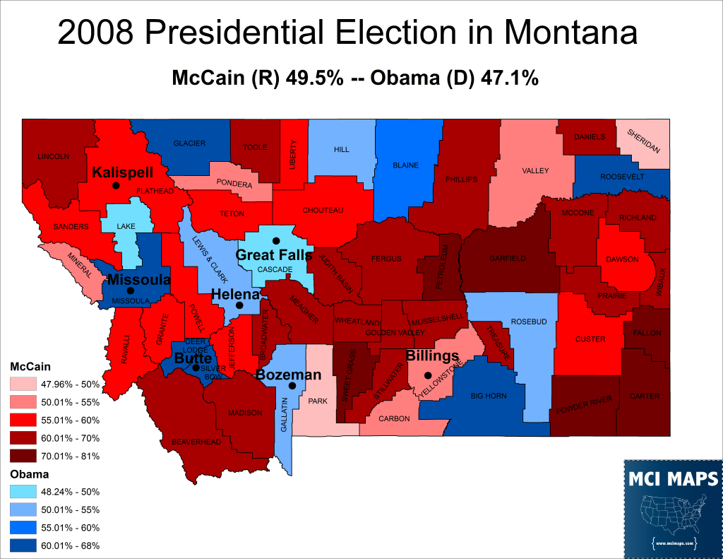 Montana Political Map 2024 - Ambur Sosanna