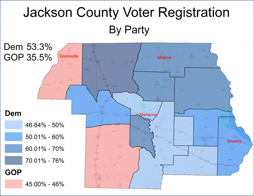 Jackson County, Florida Votes to a 100 Wet County MCI Maps