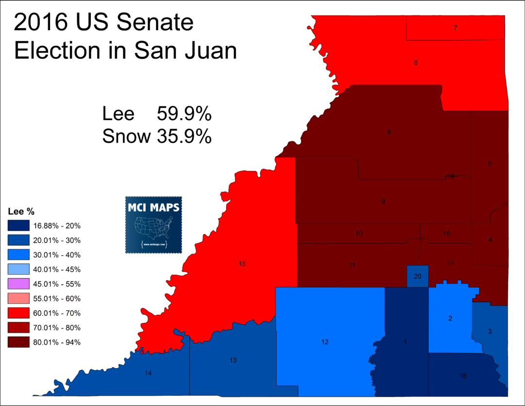 Gerrymandering in San Juan County, Utah and Discrimination Against The