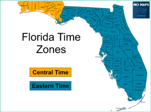 univerity of florida time zone