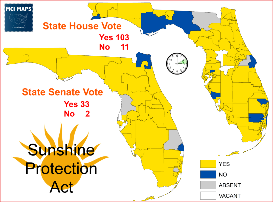 time zone map florida