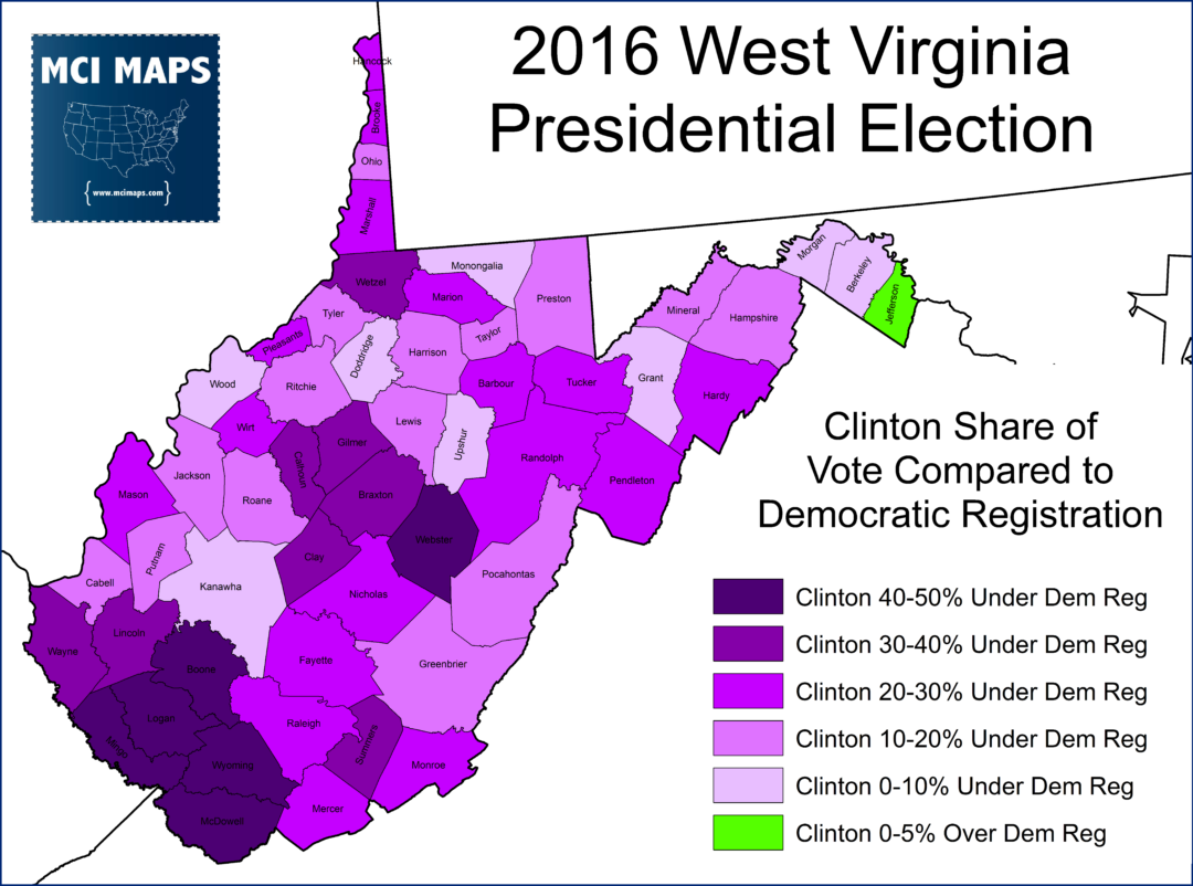 The Protest Vote in West Virginia’s Democratic Primary for Senate MCI