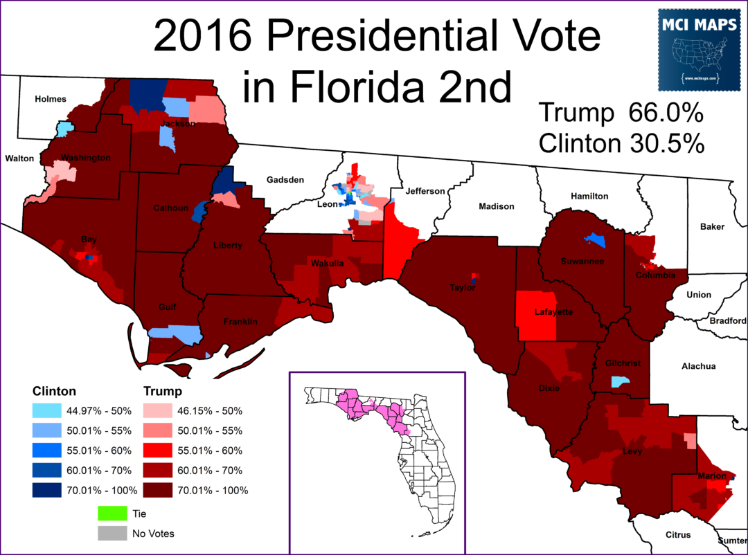 Final Florida Congressional Rankings For 2018 Mci Maps Election