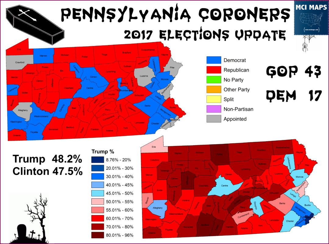 Halloween Article: The Nationalization Of The 2017 Pennsylvania Coroner ...