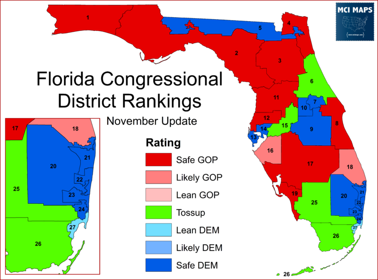 Congressional MCI Maps Election Data Analyst Election Targeting FL