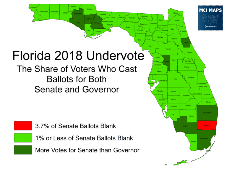 The Numbers behind Broward County’s Terrible Ballot Design MCI Maps