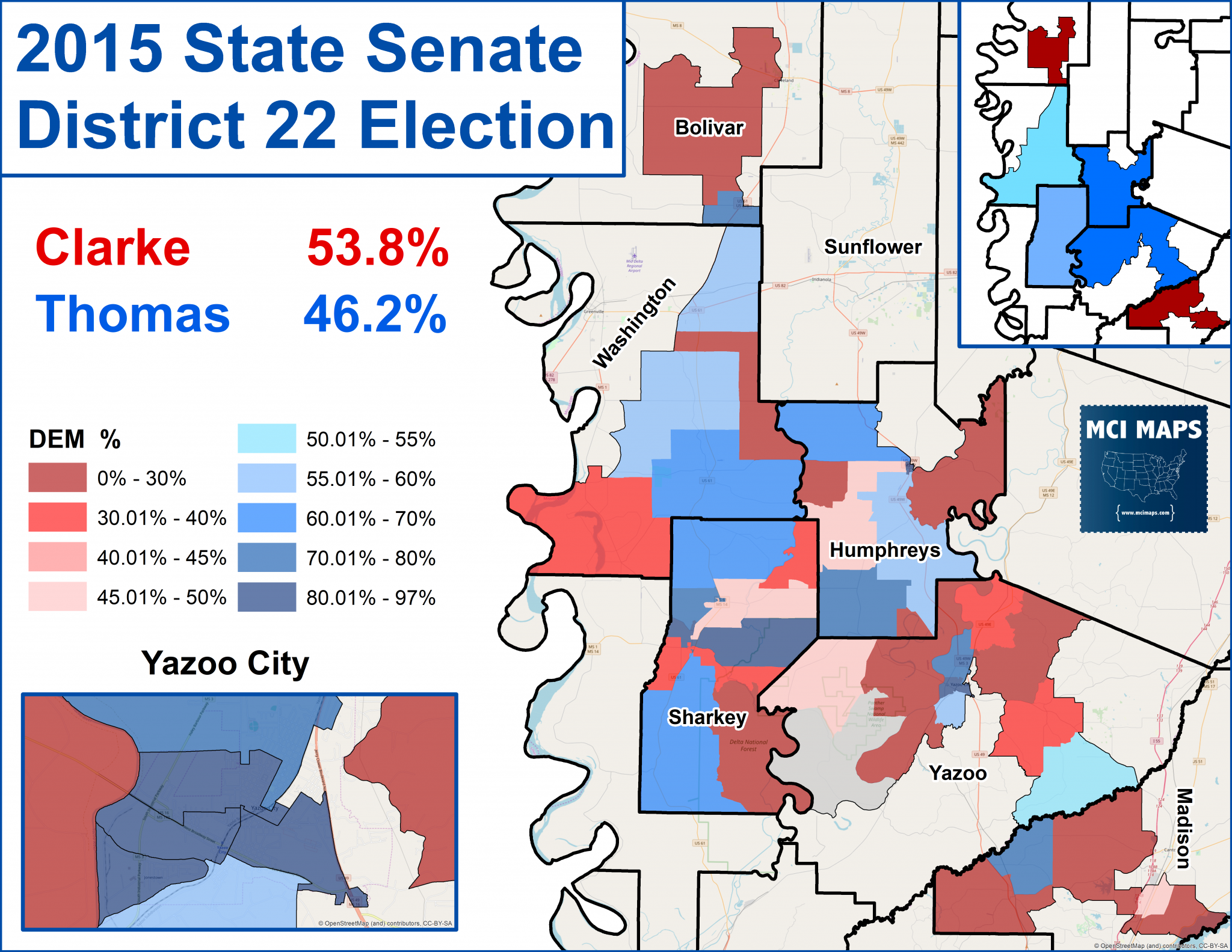 How Redistricting Allowed Mississippi Democrats To Gain A State Senate ...