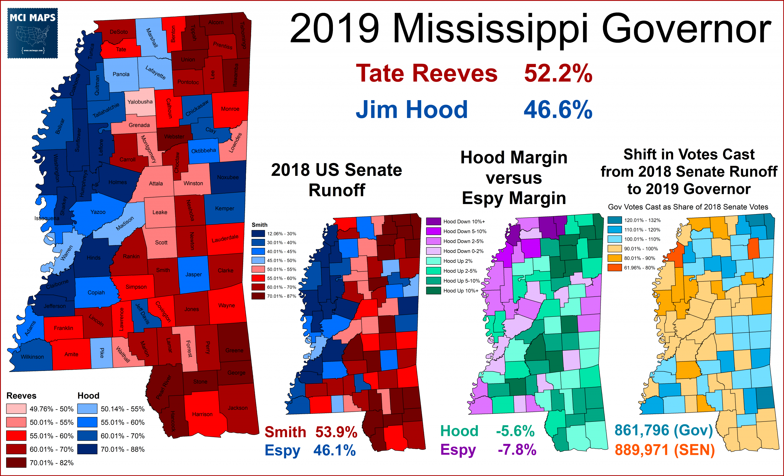 How Redistricting Allowed Mississippi Democrats to Gain a State Senate Seat MCI Maps