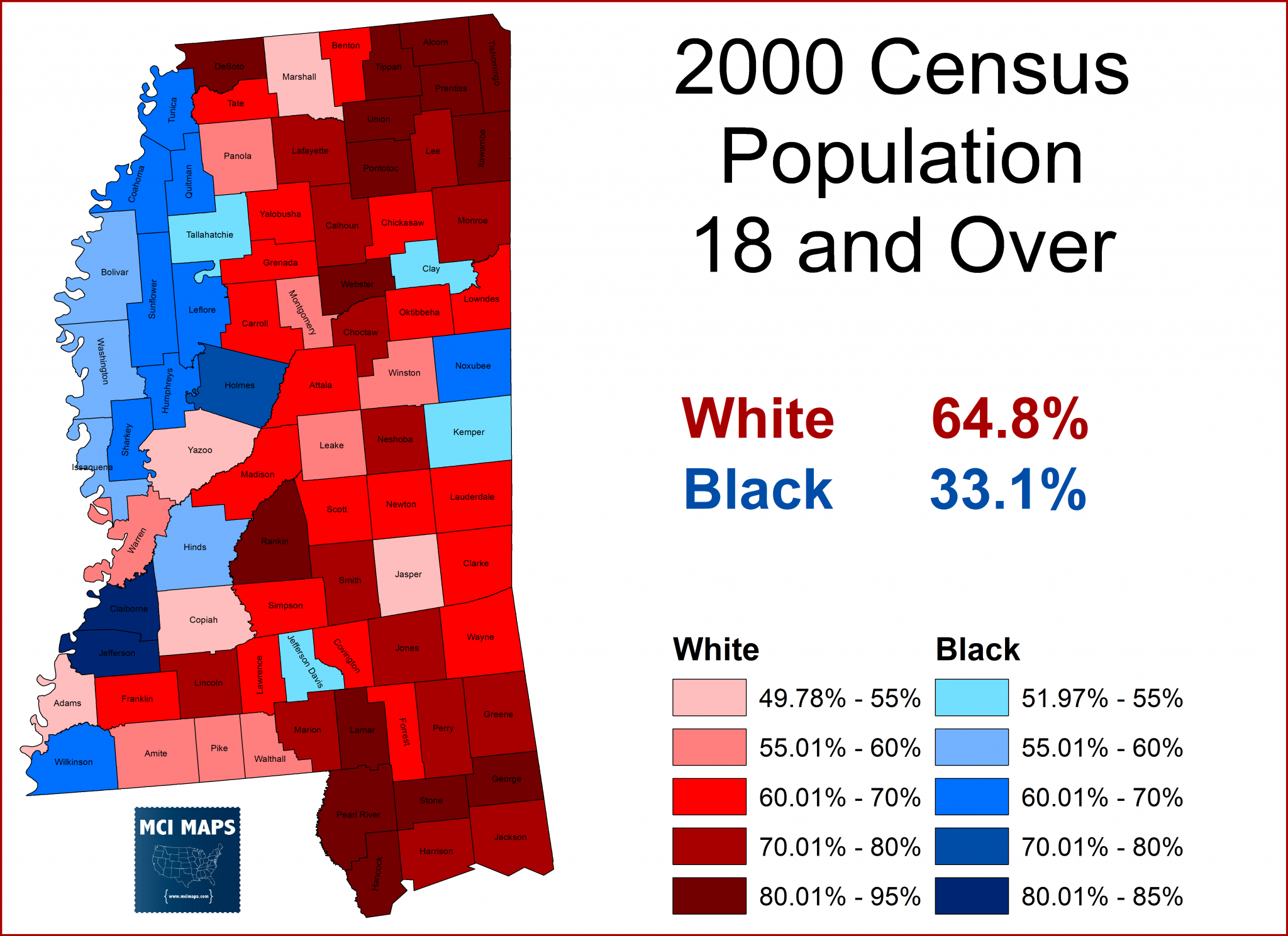 A look back at Mississippi’s 2001 Flag Referendum (Updated) MCI Maps Election Data Analyst