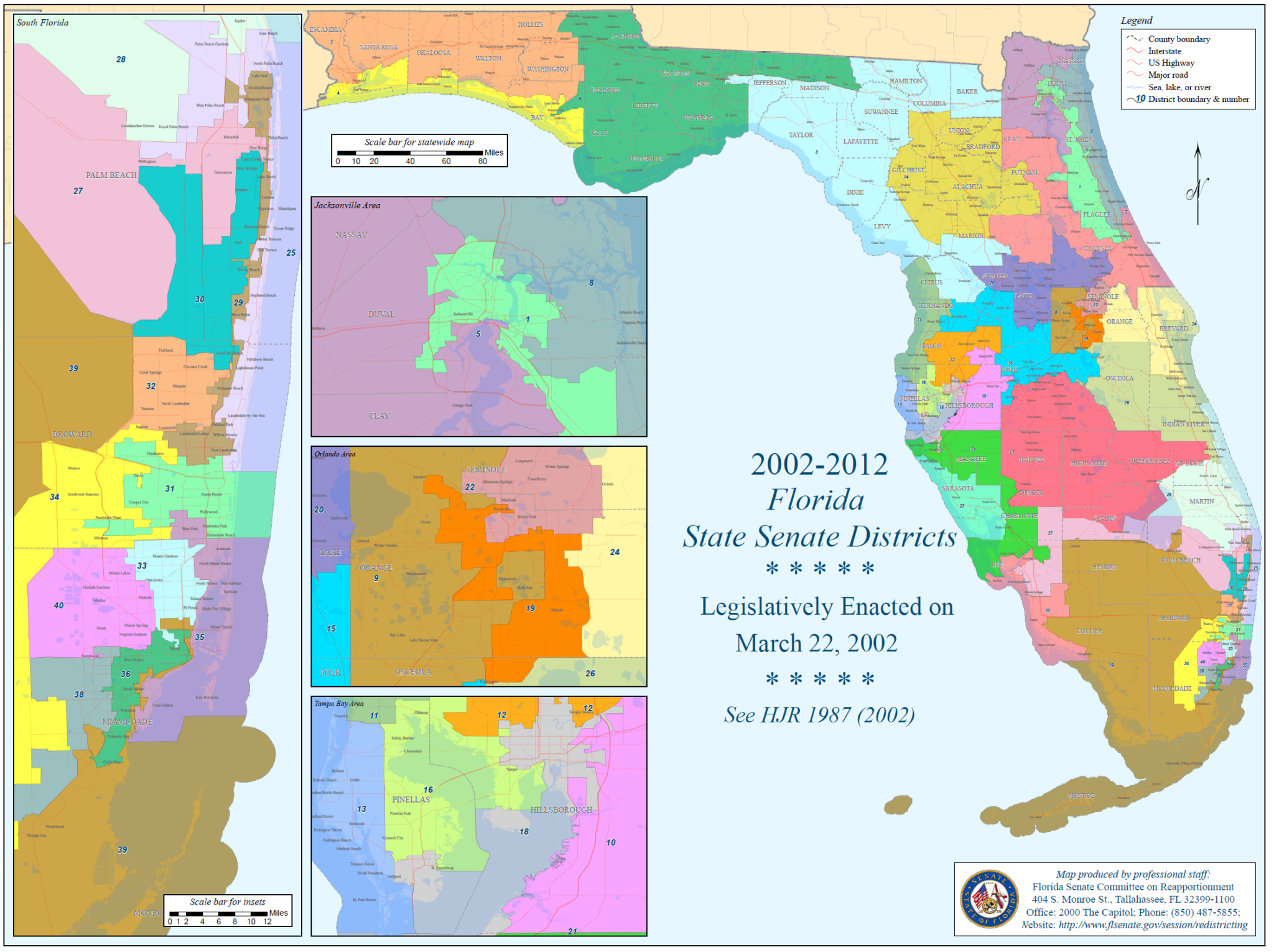 Florida Redistricting Preview #5: The 2002 Remap – Revenge of the GOP ...