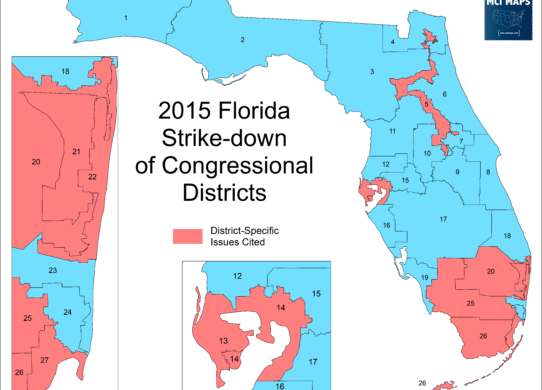 FL Redistricting History - MCI Maps | Election Data Analyst | Election ...