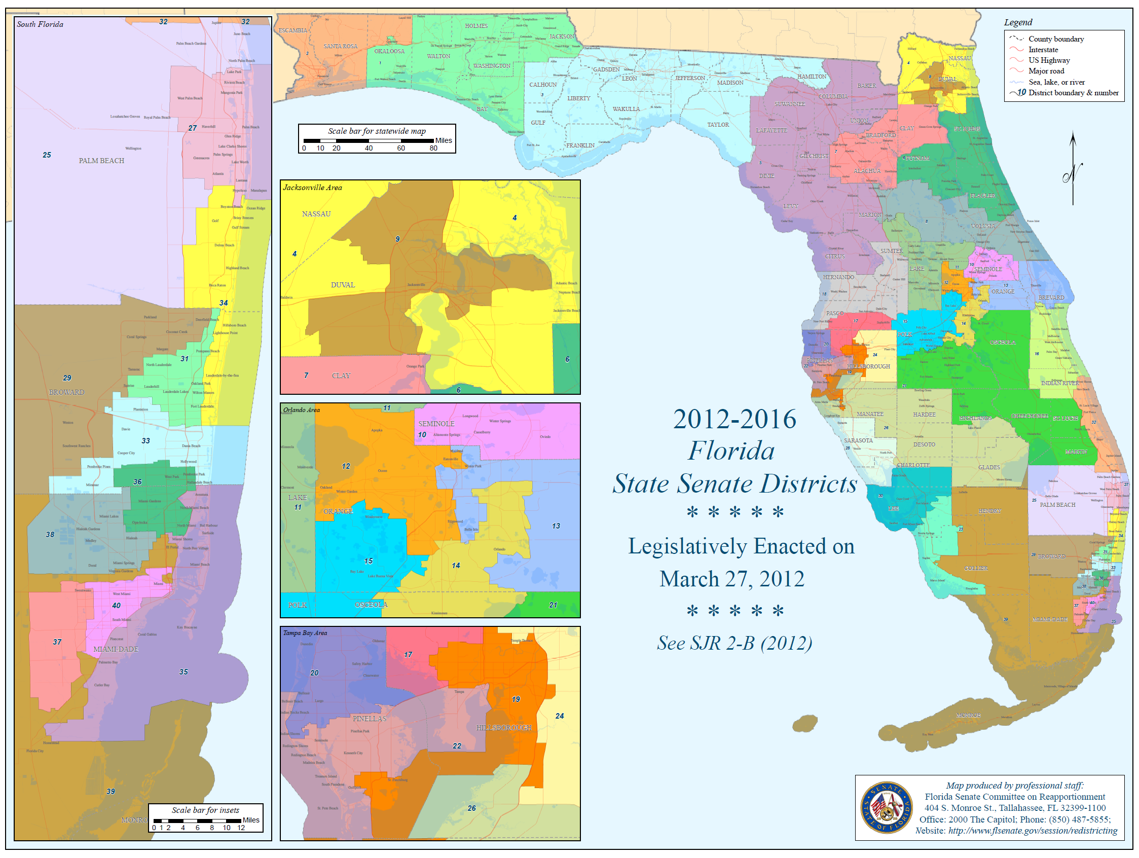 Florida Redistricting Preview #7: Republicans vs Fair Districts in 2012 ...