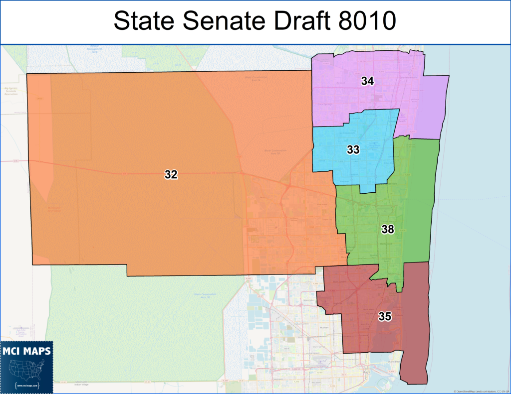 Southeast senate broward 1024x791 | florida redistricting tour #6: state senate map issues in the southeast | politics