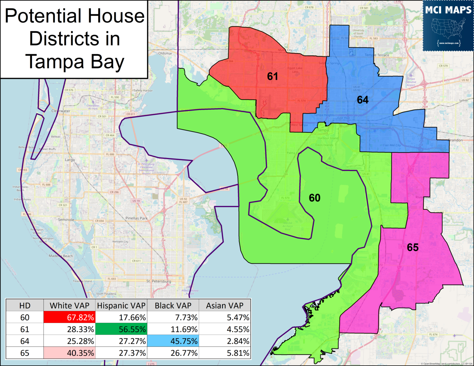 Florida Redistricting Tour #4: State House Districts In The Tampa Bay ...