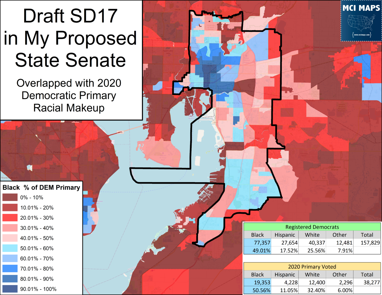 Florida Redistricting Tour 5 Crossing The Tampa Bay Mci Maps