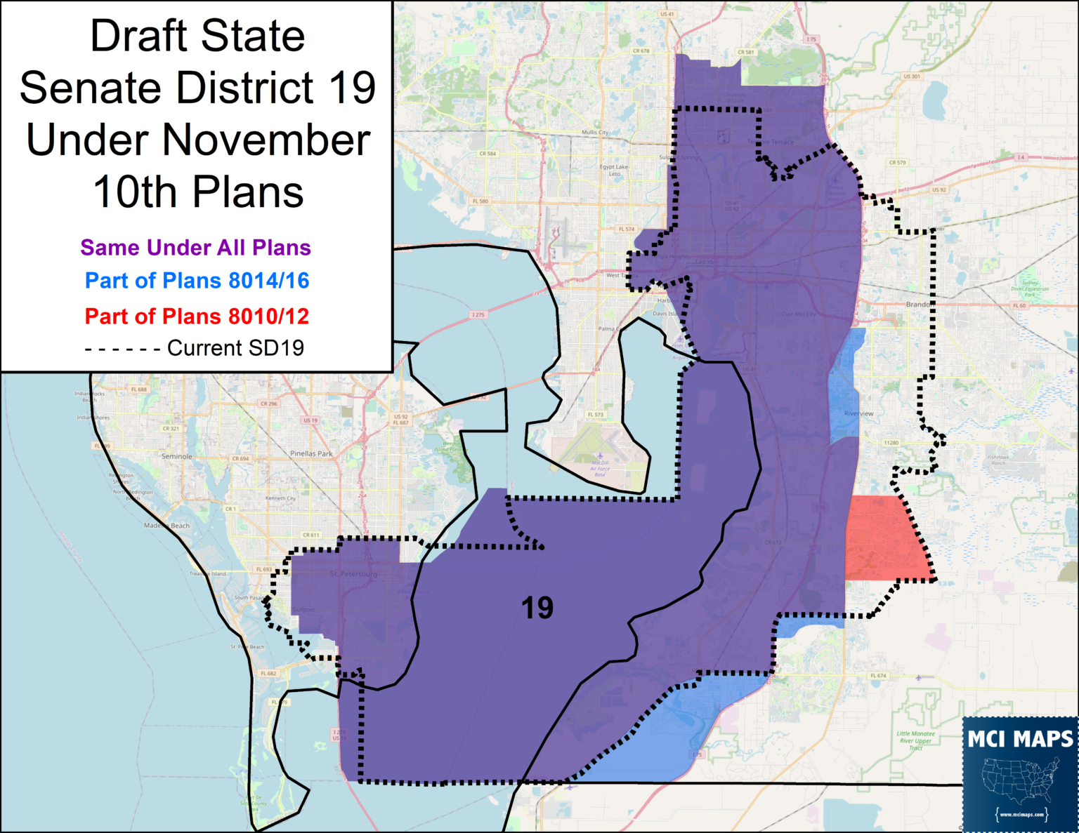 Florida Redistricting Tour #5: Crossing The Tampa Bay - MCI Maps ...