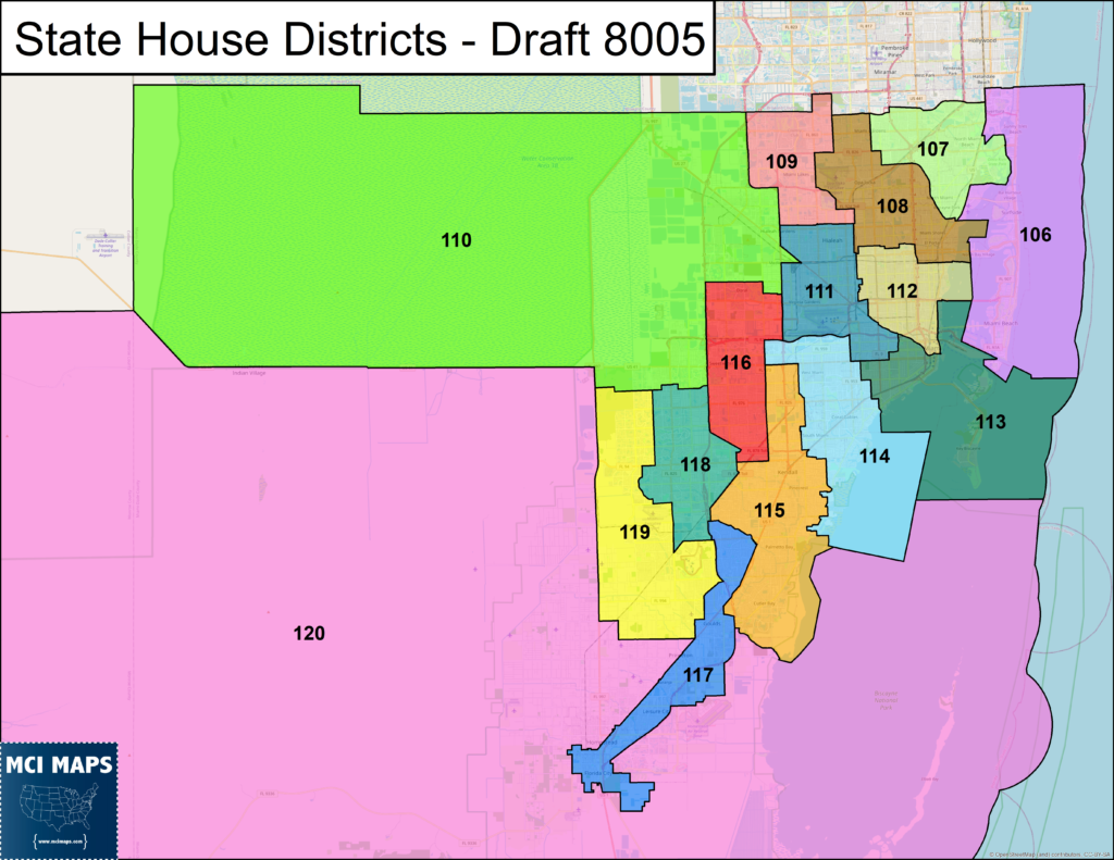 Dade house 8005 overview 1024x791 | florida redistricting tour #8: functional analysis of dade’s house districts | politics