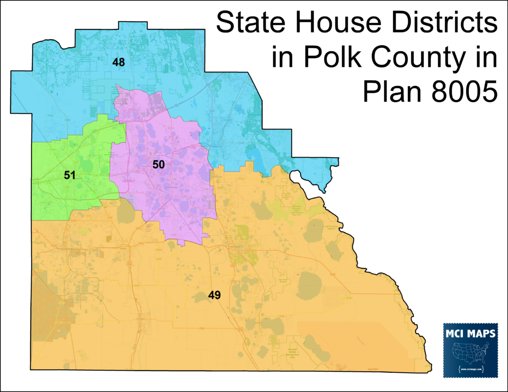 Polk house districts 8005 1024x791 | florida redistricting tour #10: hidden gerrymandering in polk county? | politics