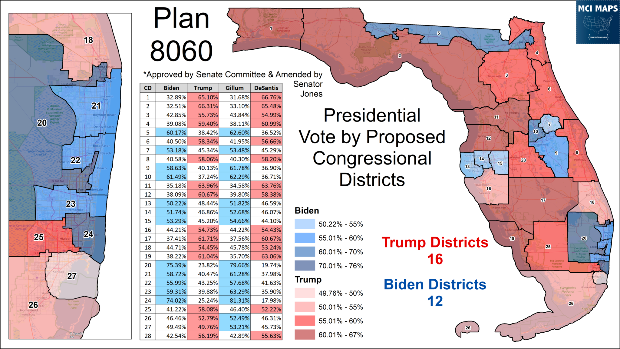 A Detailed Look at Florida’s New Congressional Districts - MCI Maps ...