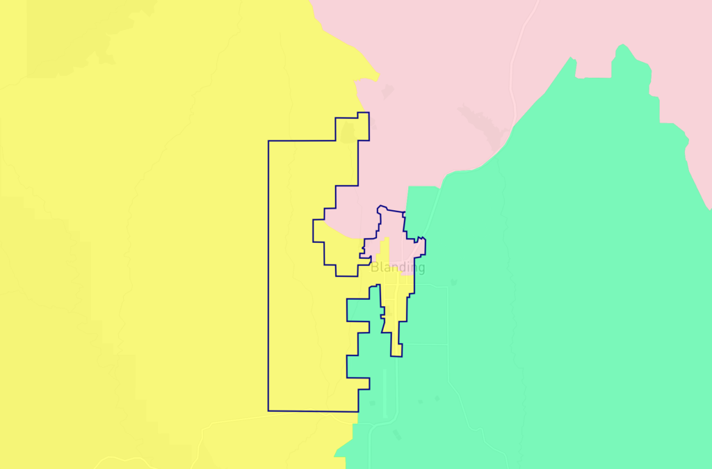 Blanding split 1024x674 | san juan county, utah maintains fair commission maps for the navajo | politics