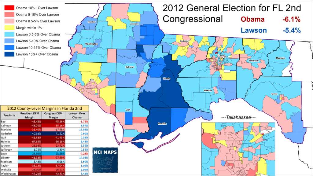 Cd2 2012 lawson vs obama 1024x576 | the electoral history of al lawson | politics