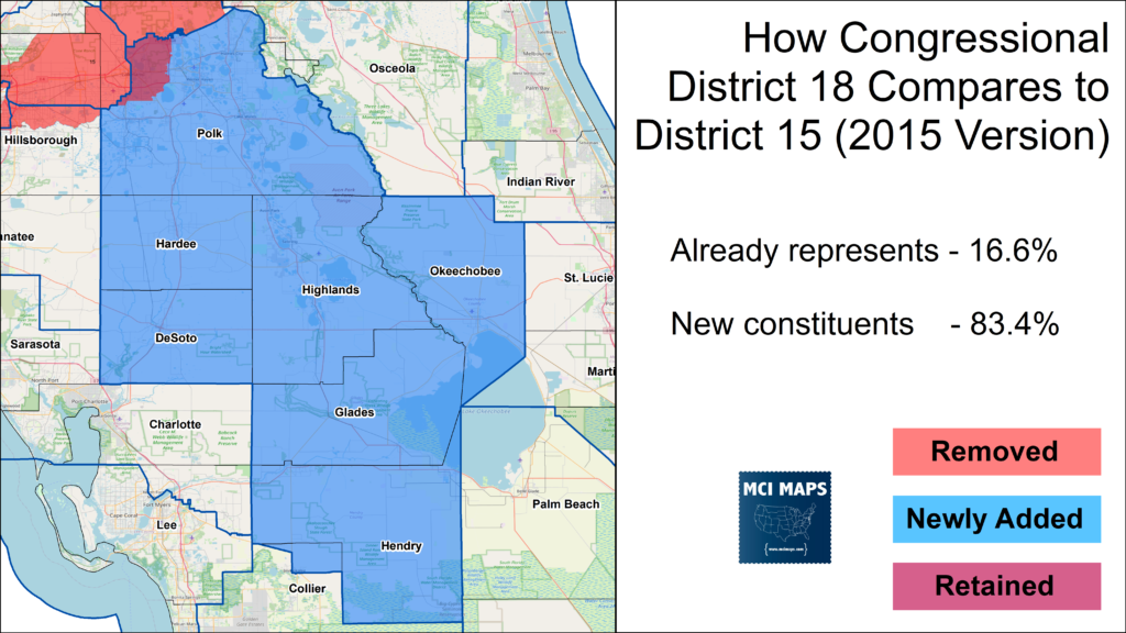 Florida cd18 gain and loss 2022 1024x576 | a detailed look at florida’s new congressional districts | politics