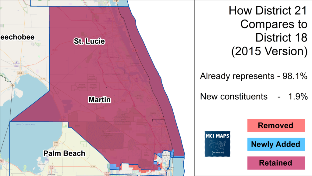 Florida cd21 gain and loss 2022 1024x576 | a detailed look at florida’s new congressional districts | politics