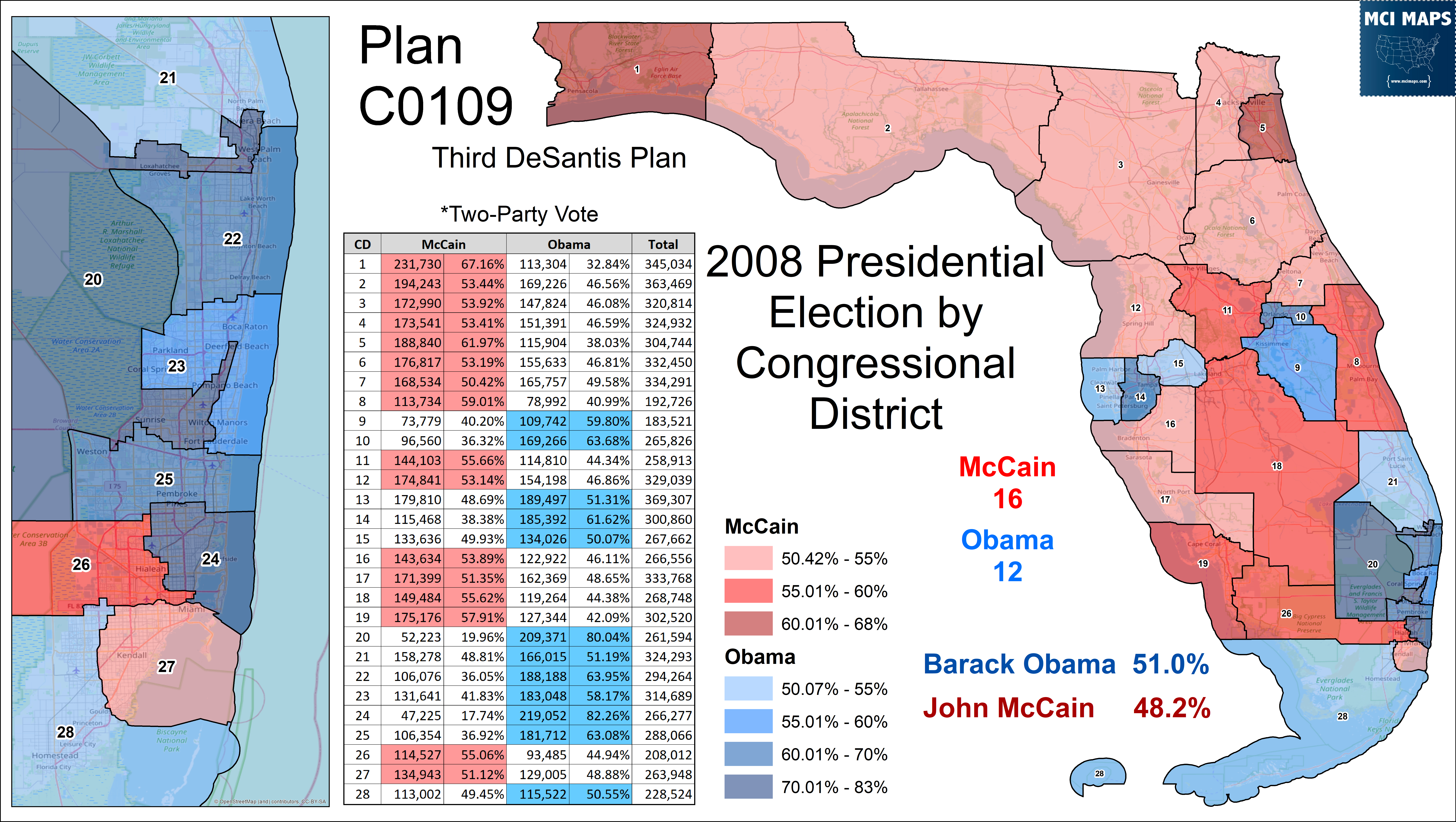A Detailed Look at Floridas New Congressional Districts