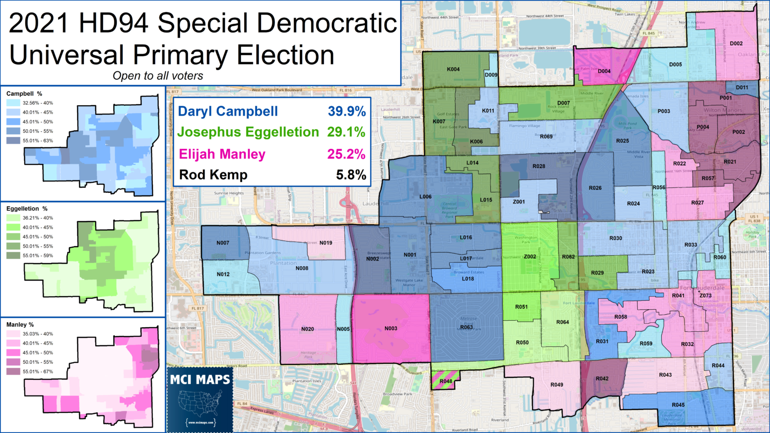 My 2022 Florida Primary Preview (Part 2) - MCI Maps | Election Data ...